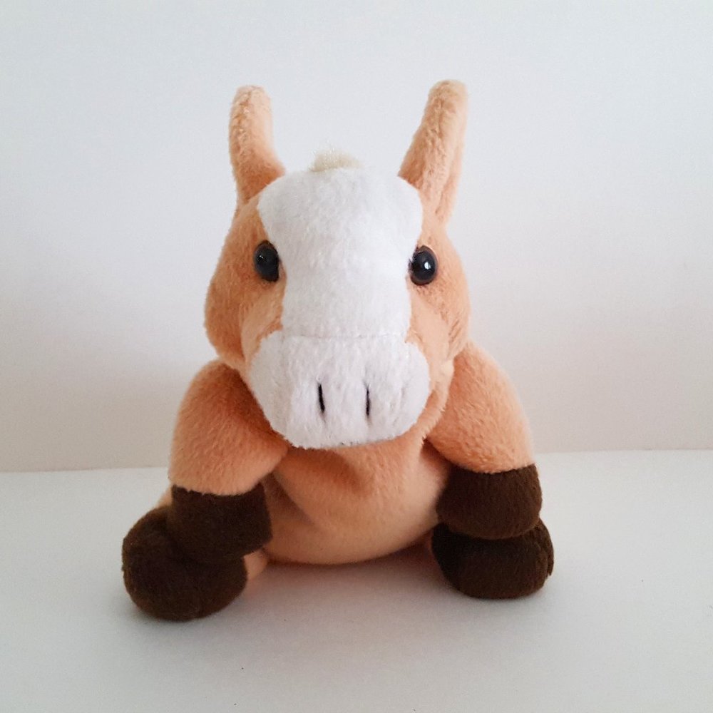 Harry Horse Floppie Toss'Ems Ganz 1996 Beanbag Plush